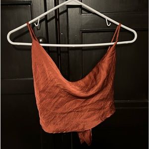 Silk tank top, size S